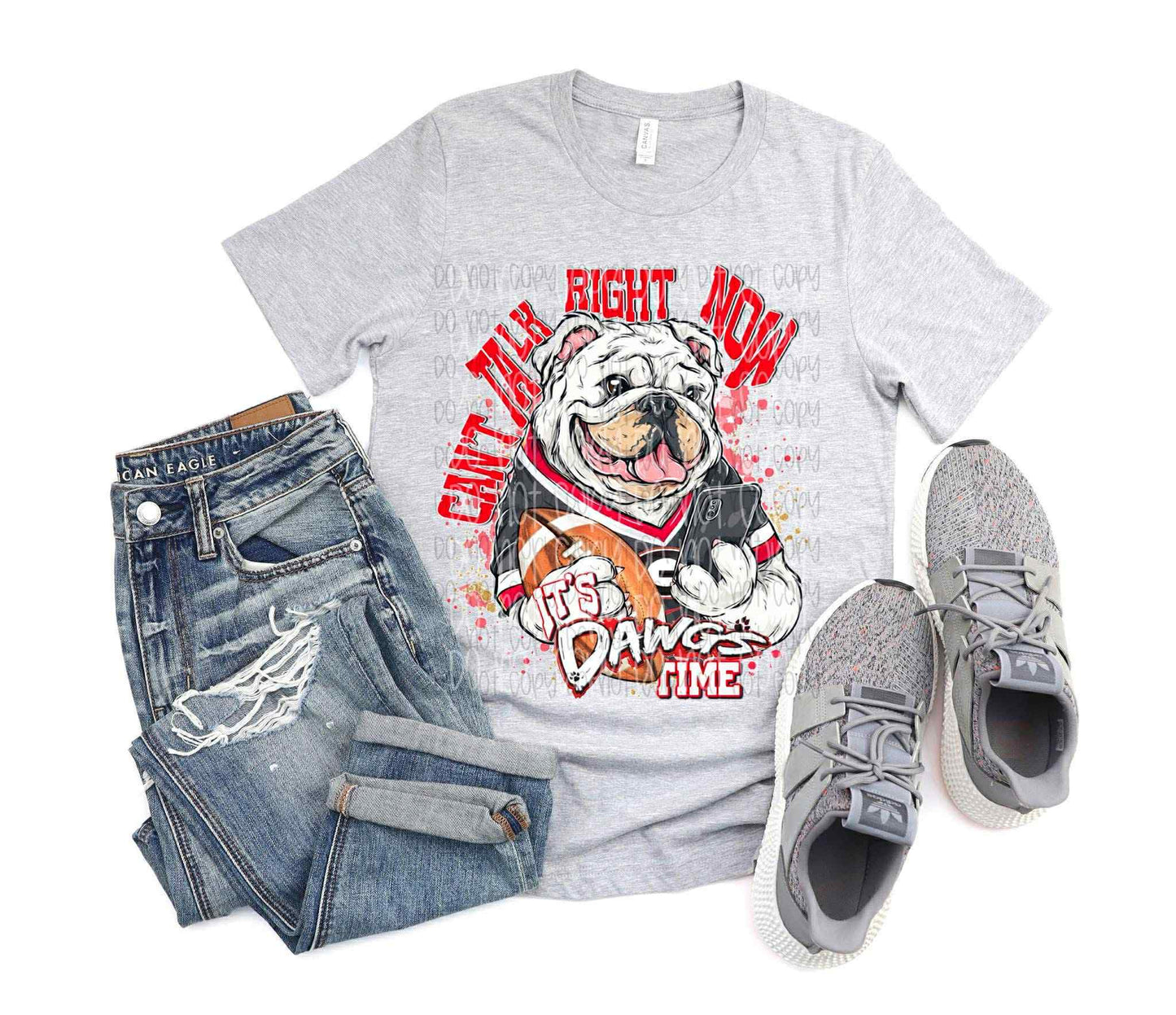 Can't Talk Right Now Bull Dog