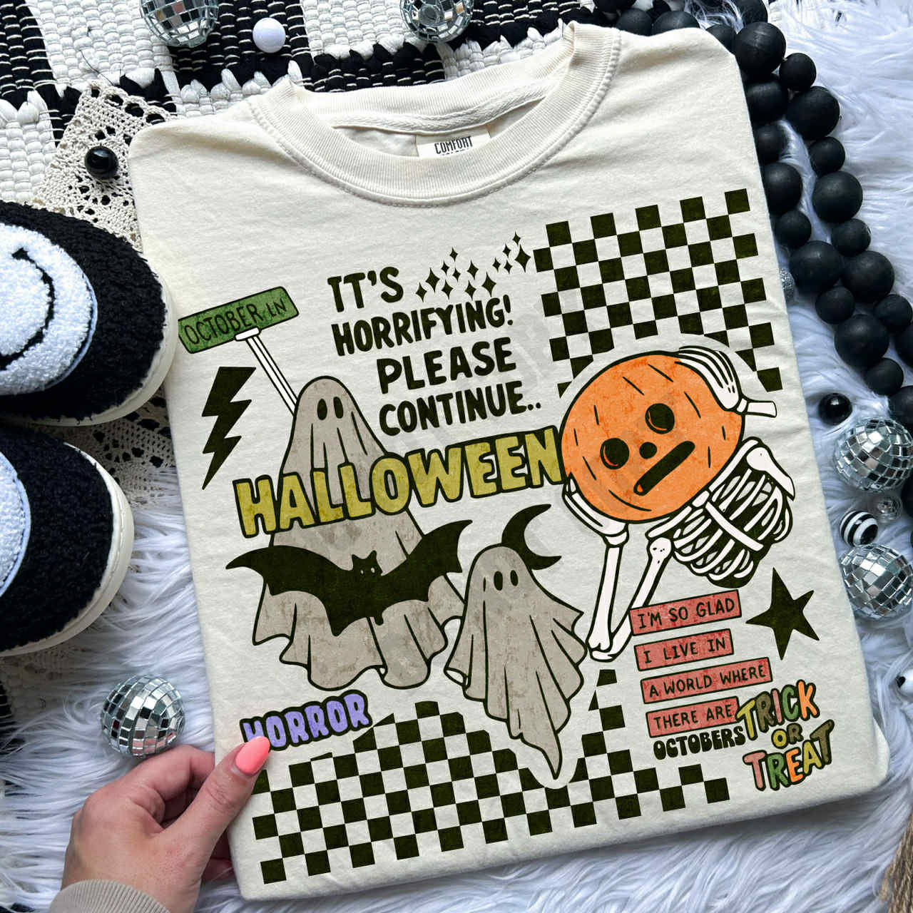 It's Horrifying Please Continue Halloween