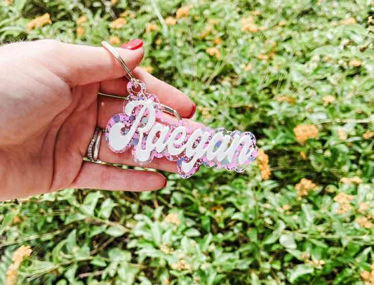 Custom Name Keychain