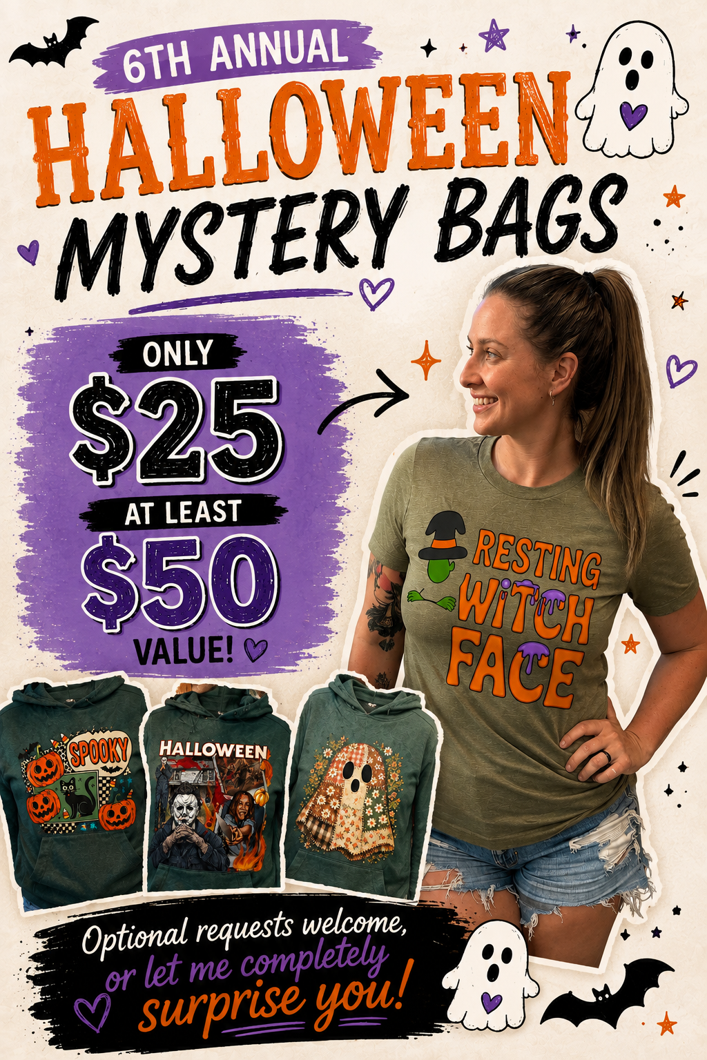 🎃 THE 6TH ANNUAL HALLOWEEN MYSTERY BAGS ARE HERE! 👻