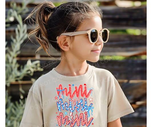 Mini Stacked Americana - YOUTH - Custom