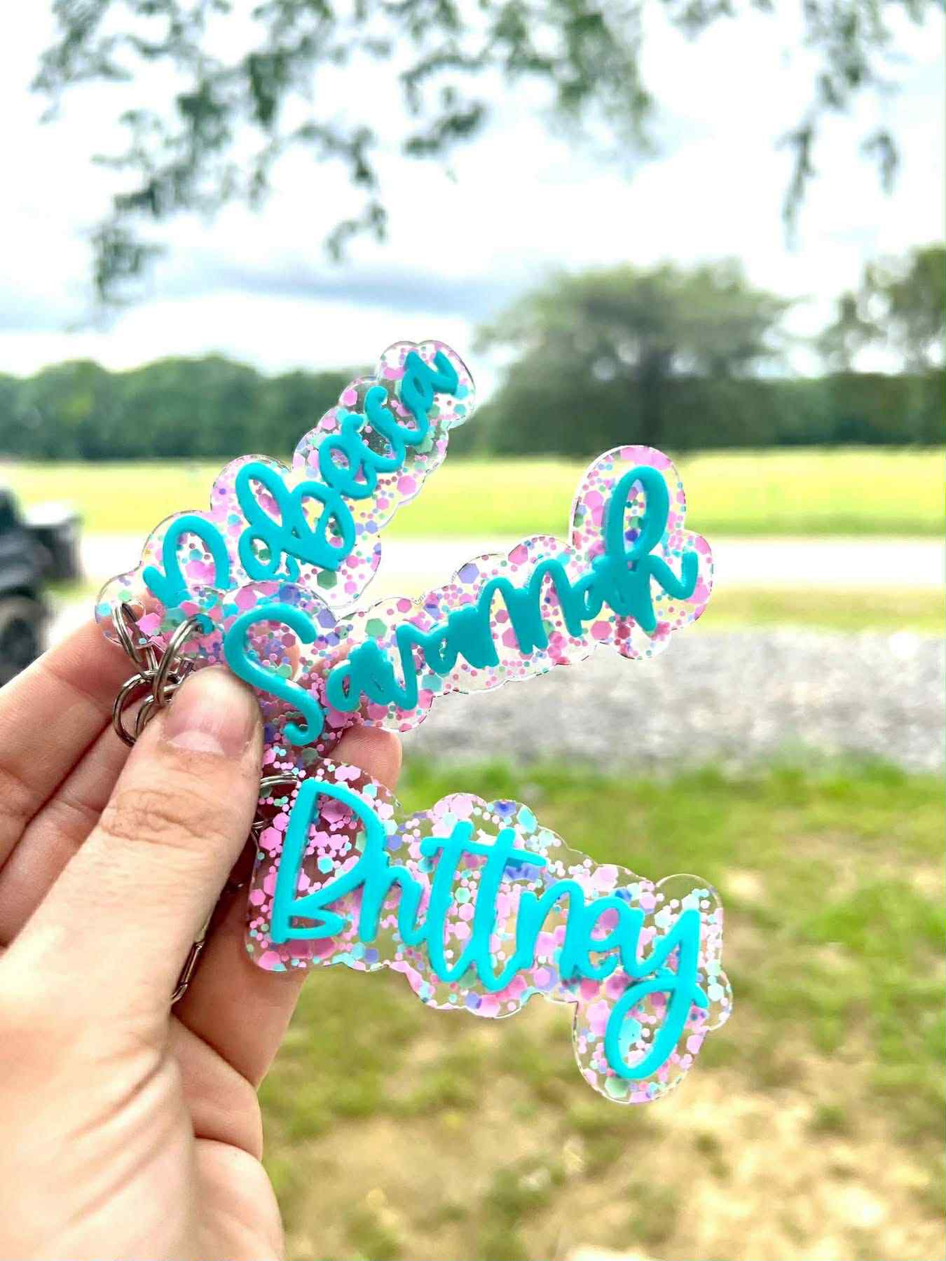 Custom Name Keychain